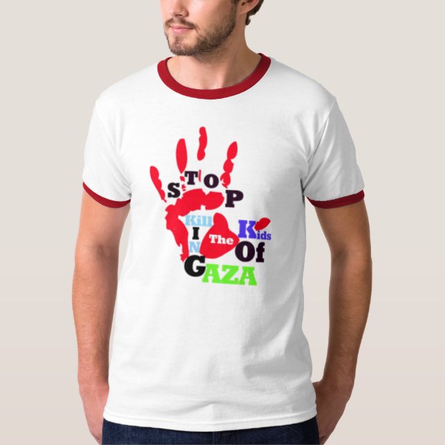 RightOn Gaza Tee Shirt (Framsida)