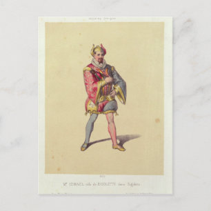 Rigoletto från "Rigoletto" Vykort