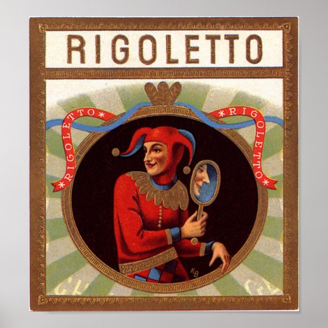 Rigoletto Poster (Framsidan)