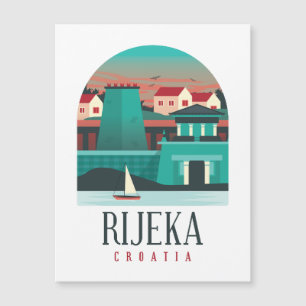 Rijeka Kroatien Magnetic Card