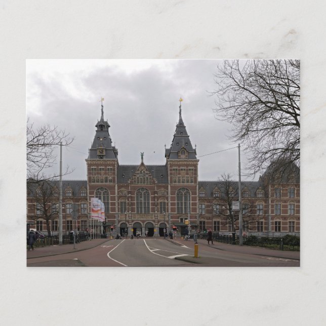 Rijksmuseum Amsterdam Vykort (Framsida)