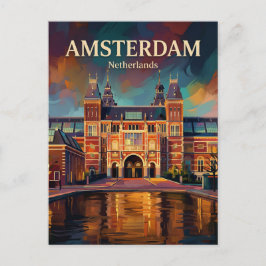 Rijksmuseum Nederländerna Vykort