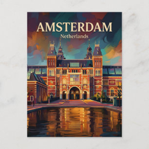 Rijksmuseum Nederländerna Vykort