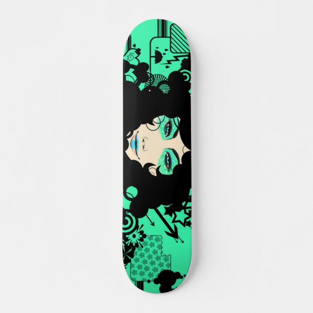 RiJUA STUDIOS: Garafika Skateboard (Framsida)
