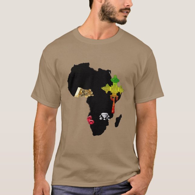 Rik Afrika - Manar-Shirt T Shirt (Framsida)