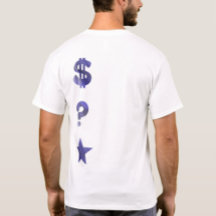 RIK Back Print T-Shirt Trend Abstrakt Lavender