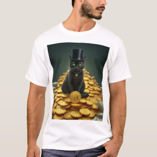 Rik Bitcoin Cat T Shirt