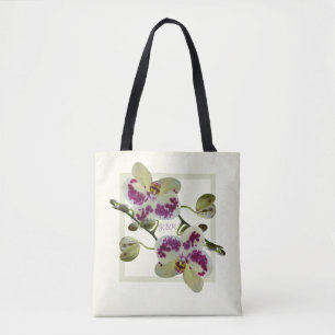 Rik blek - den gula Orchidsanpassningsbar knuffar Tygkasse