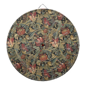 Rik Blommigt Brocade Antique Classic Darttavla