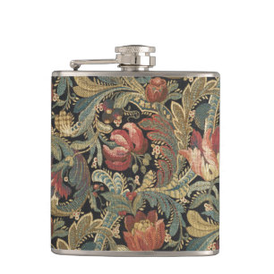 Rik Blommigt Brocade Antique Classic Fickplunta