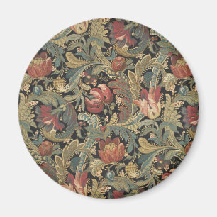 Rik Blommigt Brocade Antique Classic Magnet
