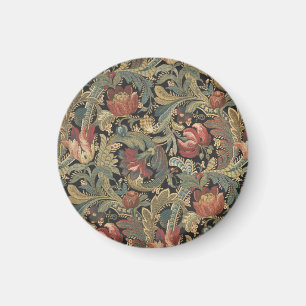 Rik Blommigt Brocade Antique Classic Magnet