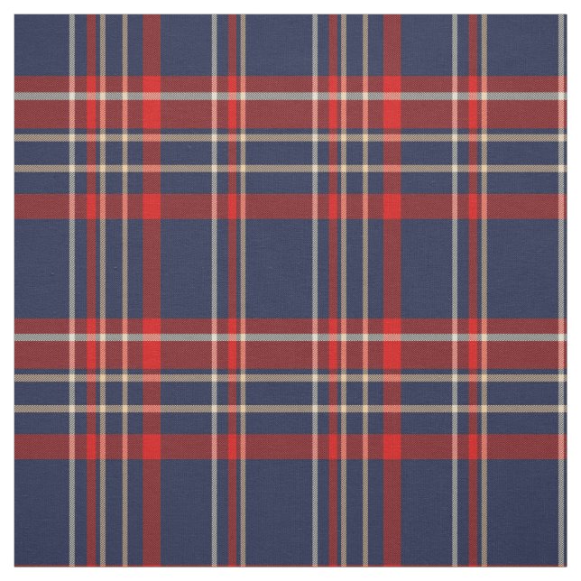 Rik Blue, Red and White Tyg (Provkarta)