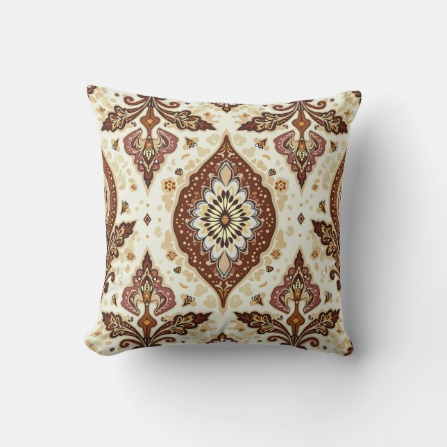 Rik Brown Paisley Cushion Kudde (Framsida)