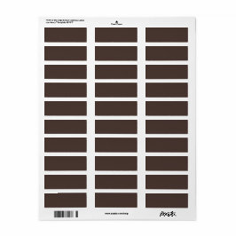 Rik Espresso Returadress Etikett