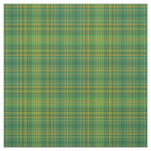 Rik Grönt Tartan (Play) Anpassningsbar Fabric Tyg