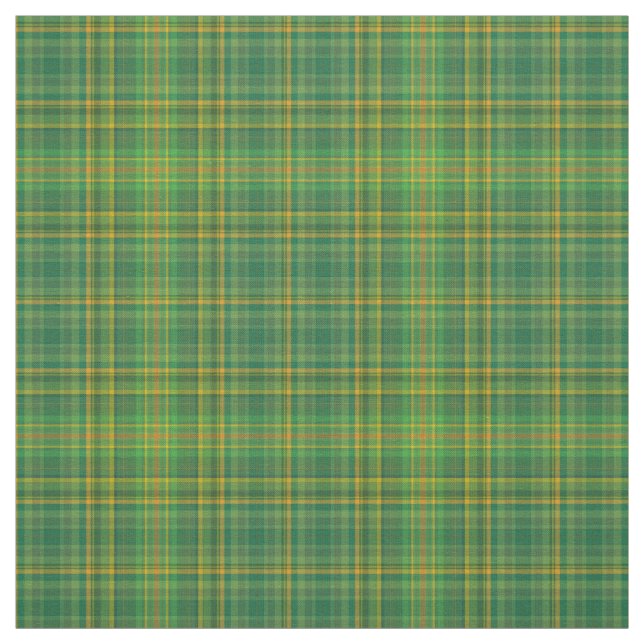 Rik Grönt Tartan (Play) Anpassningsbar Fabric Tyg (Provkarta)