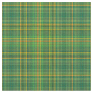 Rik Grönt Tartan (Play) Anpassningsbar Tyg