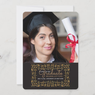 Rik Guld Foto Studenten meddelande om Ram