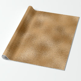 Rik Guld Glass Abstrakt Presentpapper