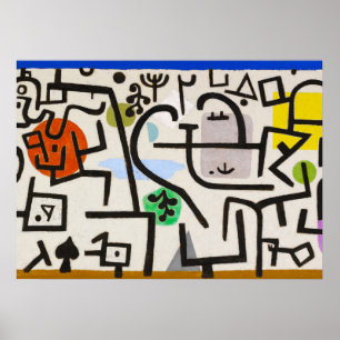 Rik Harbour av Paul Klee Poster