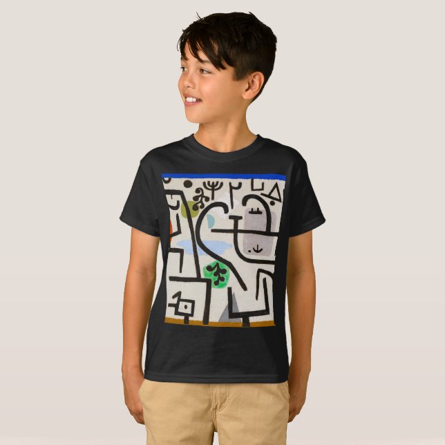 Rik Harbour av Paul Klee T Shirt (Hel framsida)
