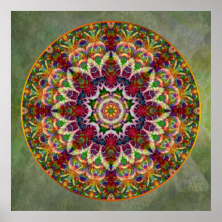 Rik India Mandala Poster