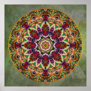 Rik Indien Mandala Poster