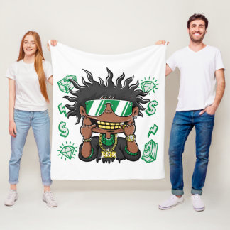 Rik Kärlek Clothing - Bära din värd Fleecefilt
