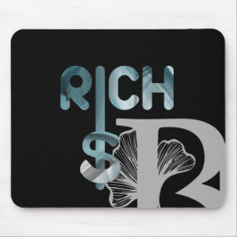 RIK Mousepad Trend Abstrakt Art Blue Ocean Musmatta