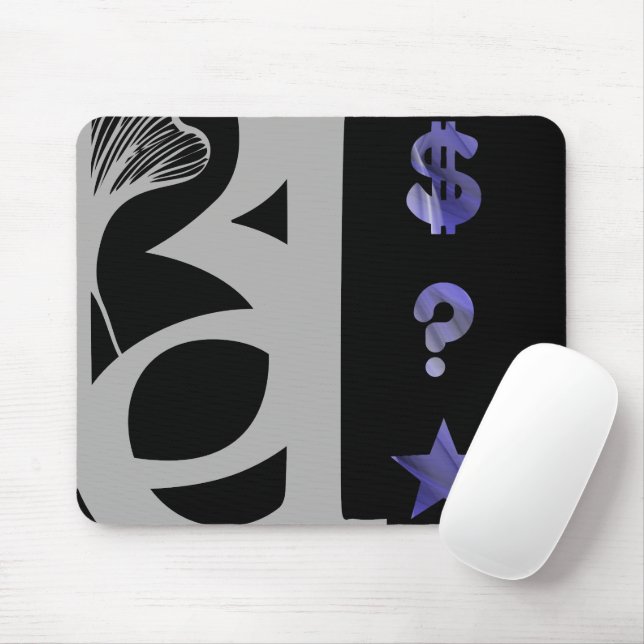 RIK Mousepad Trend Abstrakt Lavender Violet Musmatta (Med mus)