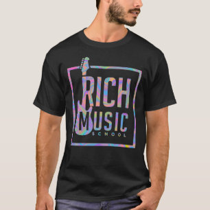 Rik Music Logotyp Shirt Pastel Marble T