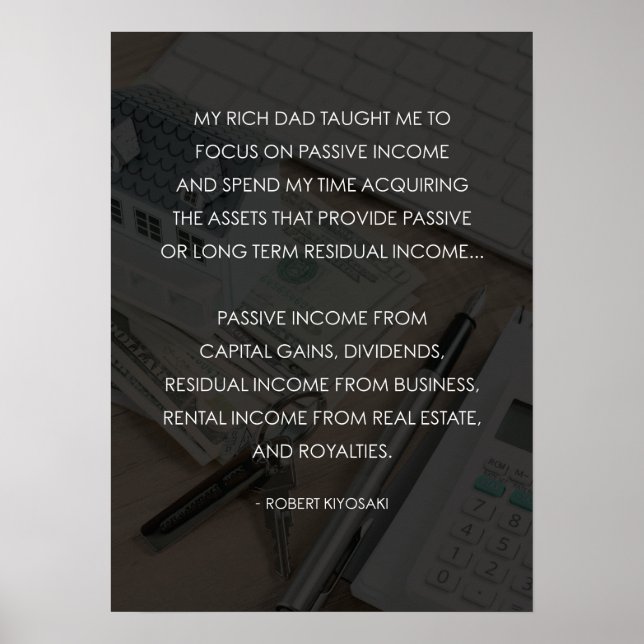 Rik Pappa mot fattigt Pappa - Penningmotivering Poster (Framsidan)