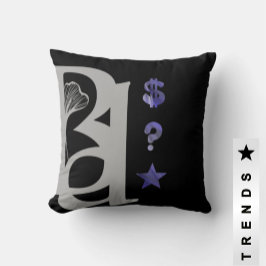 RIK Pillow Abstrakt Home Trend Lavender Violet Kudde