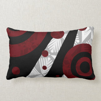 Rik röd muller lumbarkudde