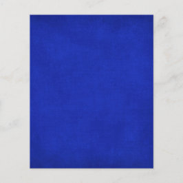 RIK ROYAL DEEP BLUE VELVET GRUNGE PAPPER CANVAS TE FLYGBLAD