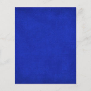 RIK ROYAL DEEP BLUE VELVET GRUNGE PAPPER CANVAS TE FLYGBLAD