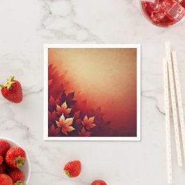 Rik Russet Maple Fall Gradient Découpage Napkins Pappersservett