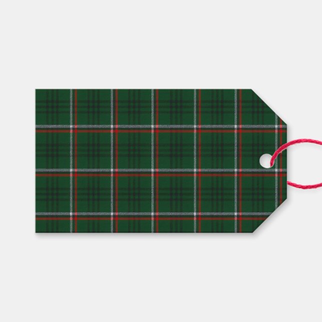 Rik tartan presentetikett (Framsidan (Horisontell))