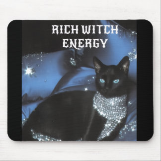 Rik trollkvinna energi Svart katt Mystisk musmatta