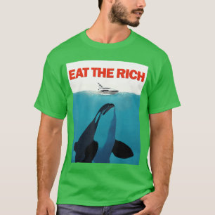 Rika Orca-klor Roligt Hysteriskt Tokigt Meme T Shirt