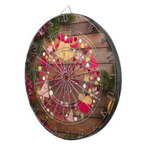 Rikards familjs glada jul Dartboard Darttavla