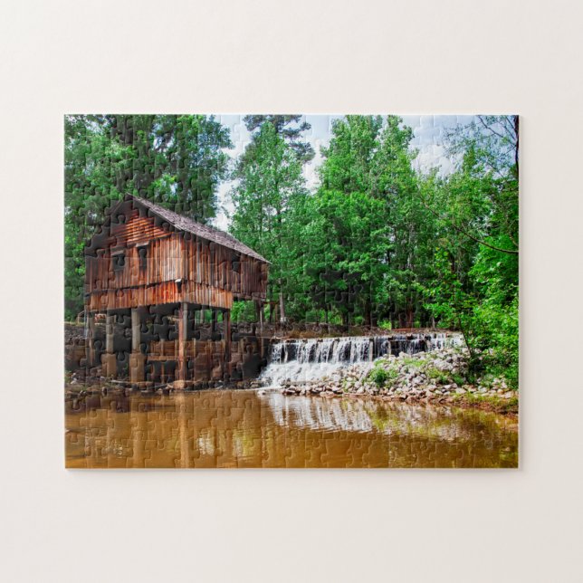 Rikards Mill Alabama. Pussel (Horisontell)