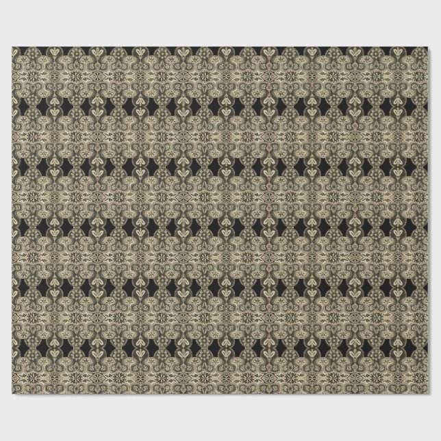 Rikens bandstruktur Figursätta Papper Presentpapper (Platt)