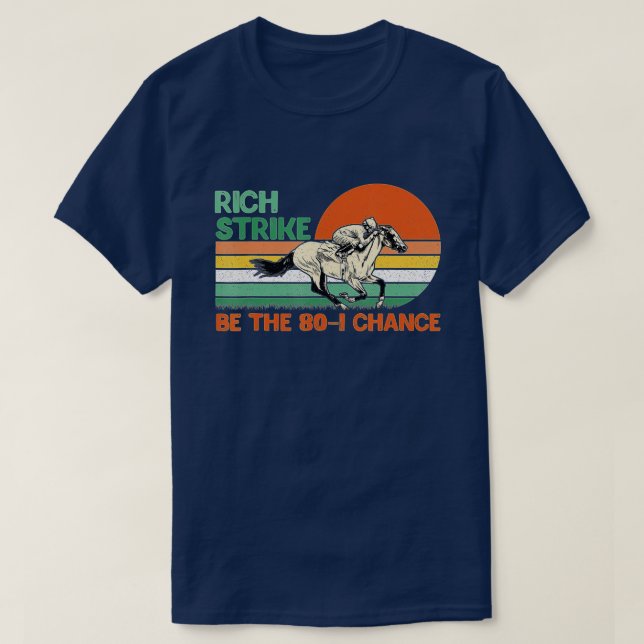Rikens Strejka är 80-1 Chance Kentucky Winner 2002 T Shirt (Design framsida)