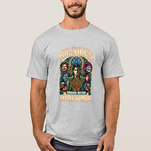 Riker med Humor T Shirt (Framsida)