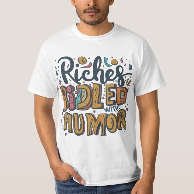Riker med Humor T Shirt (Framsida)