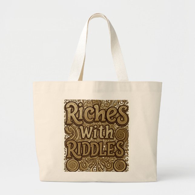 Riker med Riddles Jumbo Tygkasse (Framsidan)