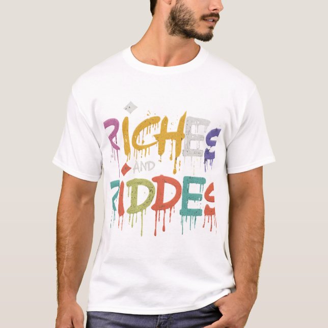 Riker och åsna t shirt (Framsida)