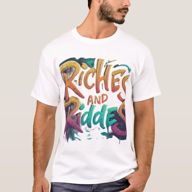 Riker och åsna t shirt (Framsida)